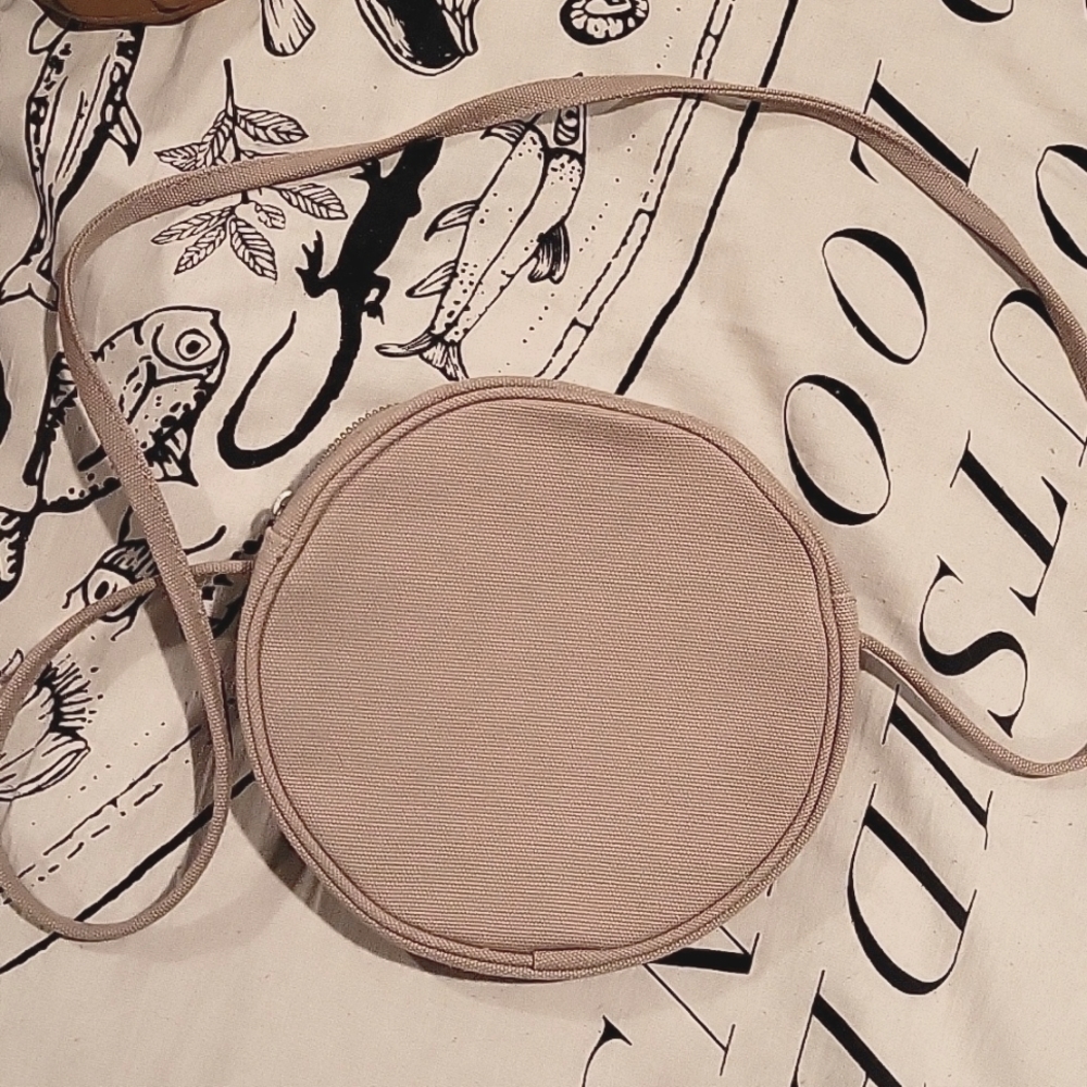 Baggu Small Canvas Circle Purse